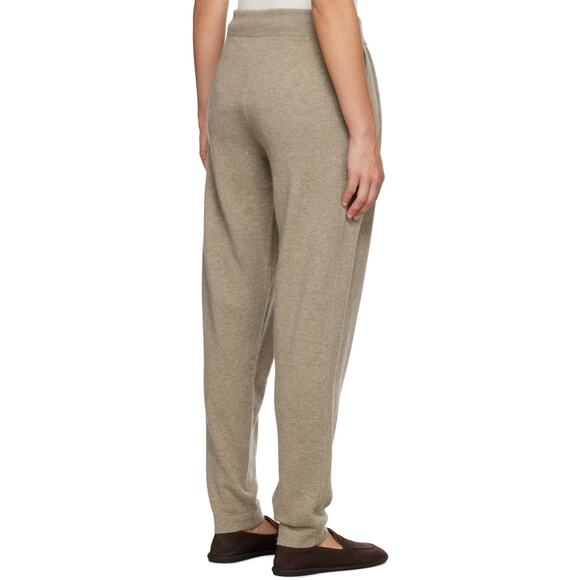 Lisa Yang Jo Lounge Pants Trousers Pants 100% Cashmere Taupe Sz 2 M / L NWT $475 - Picture 6 of 16